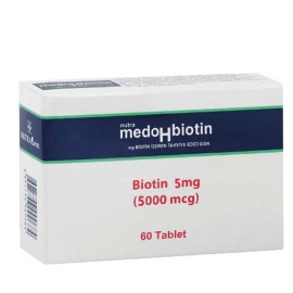 Dermoskin Medohbiotin Biotin 5mg - Takviye Edici Gıda 60 Tablet - Dermoskin