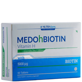 Dermoskin Medohbiotin Biotin 5mg - Takviye Edici Gıda 60 Tablet - 2