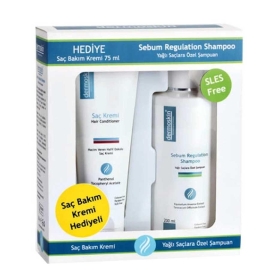Dermoskin Sebum Regulation Shampoo 200ml & Hair Conditioner 75ml Hediye - Dermoskin