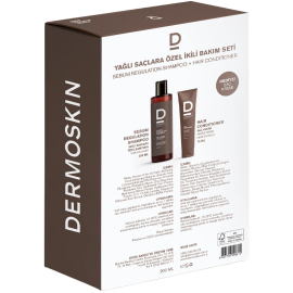 Dermoskin Sebum Regulation Shampoo 200ml & Hair Conditioner 75ml Hediye - 3