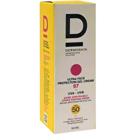 Dermoskin Ultra Face Protection Sun Screen SPF 97 Gel Cream - Yüksek Koruyucu Güneş Kremi 50ml - Dermoskin