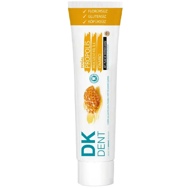 DK Dent Doğal Propolis Florürsüz Diş Macnu 75ml - 2