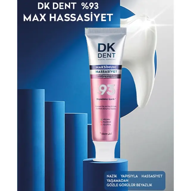 DK Dent Maksimum - Hassasiyet Diş Macunu 75ml - 4