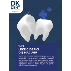 DK Dent Maksimum - Leke Giderici Diş Macunu 75ml - 7