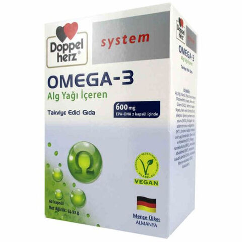 Doppelherz Omega 3 Takviye Edici Gıda 60 Kapsül Doppelherz Omega 3 Takviye Edici Gıda 60 Kapsül