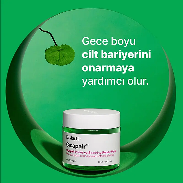 Dr.Jart+ Cicapair Sleep Intensive Soothing Repair Mask - Yatıştırıcı Etkili Bakım Maskesi 75ml - 4