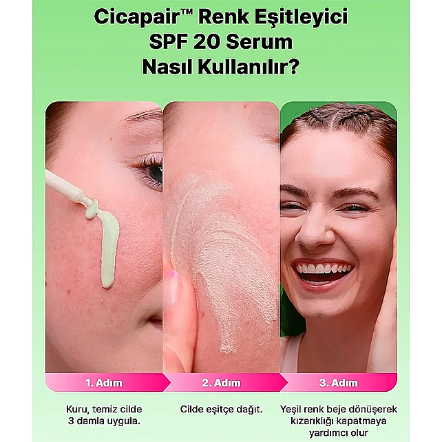 Dr.Jart+ Cicapair Soothing Camo Drops SPF 20 - Kızarıklık Karşıtı Renk Eşitleyici Serum 30ml - 8