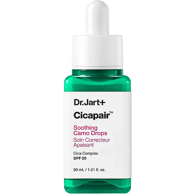 Dr.Jart+ Cicapair Soothing Camo Drops SPF 20 - Kızarıklık Karşıtı Renk Eşitleyici Serum 30ml - 1