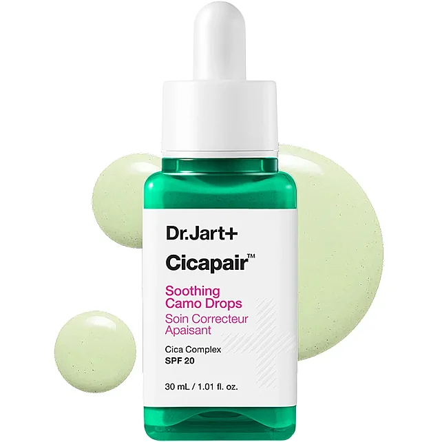 Dr.Jart+ Cicapair Soothing Camo Drops SPF 20 - Kızarıklık Karşıtı Renk Eşitleyici Serum 30ml - 2