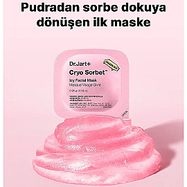 Dr.Jart+ Cryo Sorbet Icy Facial Mask - Nemlendirici Yüz Maskesi 4x0,96gr - 9