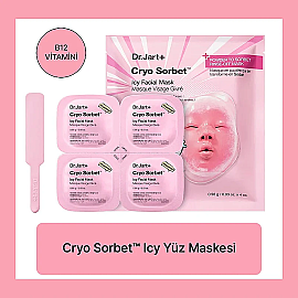 Dr.Jart+ Cryo Sorbet Icy Facial Mask - Nemlendirici Yüz Maskesi 4x0,96gr - 10