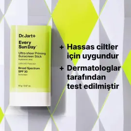 Dr.Jart+ Every Sun Day Ultra Şeffaf Stick Güneş Koruyucu SPF 30 19gr - 6