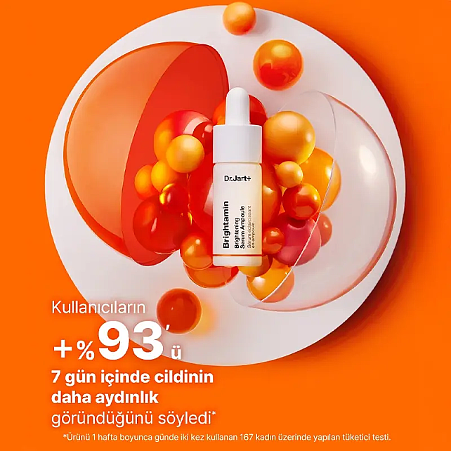 Dr.Jart+ Brightamin Brightening Serum Ampoule - Aydınlatıcı Etkili Ampul 8ml - 6