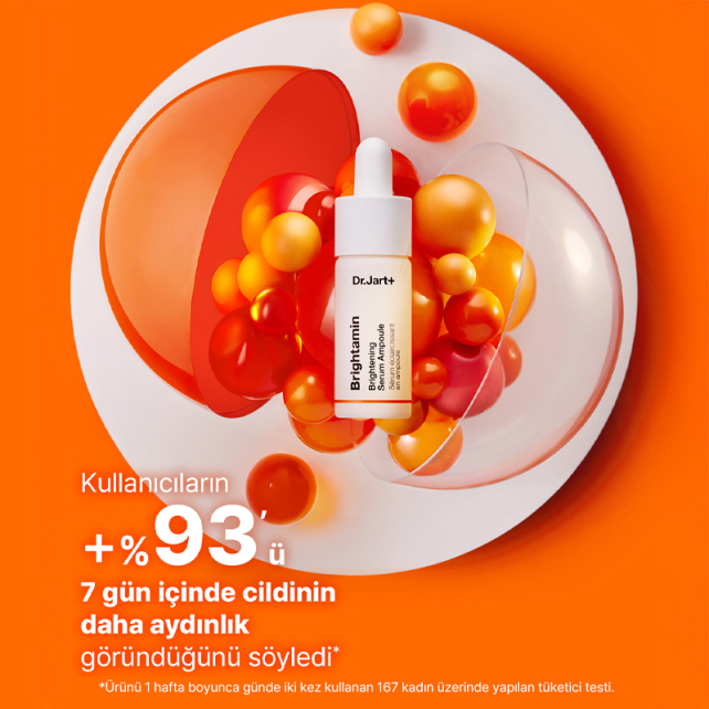 Dr.Jart+ Brightamin Brightening Serum Ampoule - Aydınlatıcı Etkili Ampül 8ml - 6