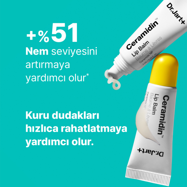 Dr.Jart+ Ceramidin Lip Balm - Yoğun Nemlendirici Dudak Balmı 7ml - 3
