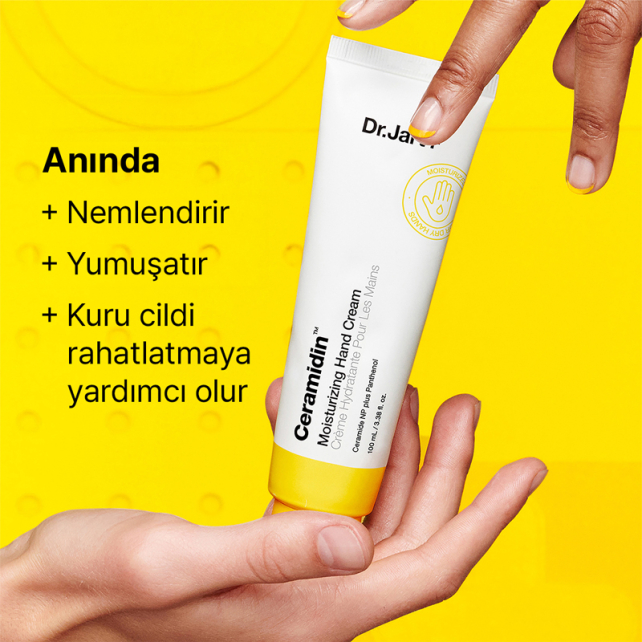 Dr.Jart+ Ceramidin Moisturizing Hand Cream - Nemlendirici El Kremi 100ml - 3