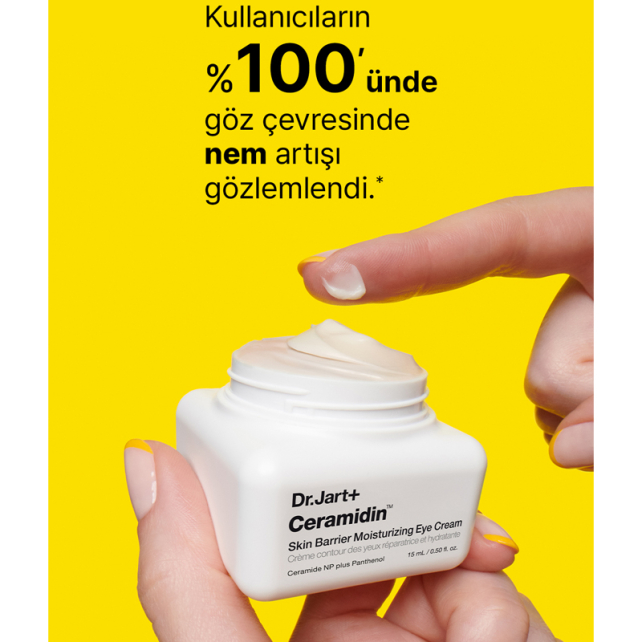 Dr.Jart+ Ceramidin Skin Barrier Moisturizing Eye Cream - Göz Çevresi Bakım Kremi 15ml - 3