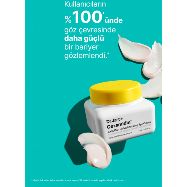 Dr.Jart+ Ceramidin Skin Barrier Moisturizing Eye Cream - Göz Çevresi Bakım Kremi 15ml - 4