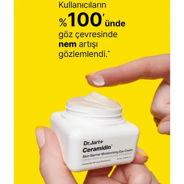 Dr.Jart+ Ceramidin Skin Barrier Moisturizing Eye Cream - Göz Çevresi Bakım Kremi 15ml - 3