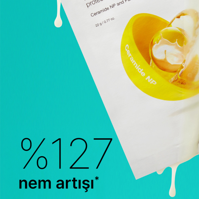 Dr.Jart+ Ceramidin Skin Barrier Moisturizing Mask - Cilt Bariyeri Nemlendirici Maske 22g - 3