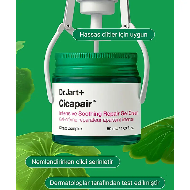 Dr.Jart+ Cicapair Intensive Soothing Repair Gel Cream - Yoğun Yatıştırıcı Jel Krem 50ml - 3
