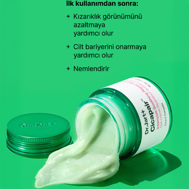 Dr.Jart+ Cicapair Intensive Soothing Repair Gel Cream - Yoğun Yatıştırıcı Jel Krem 50ml - 2