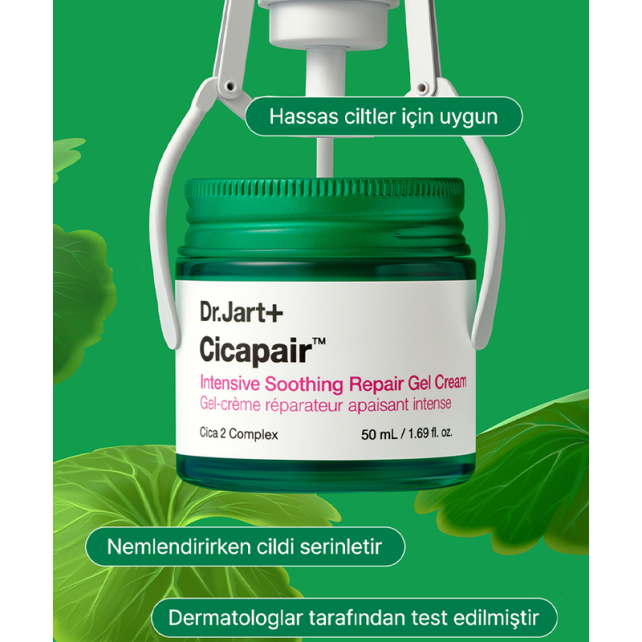Dr.Jart+ Cicapair Intensive Soothing Repair Gel Cream - Yoğun Yatıştırıcı Jel Krem 50ml - 3