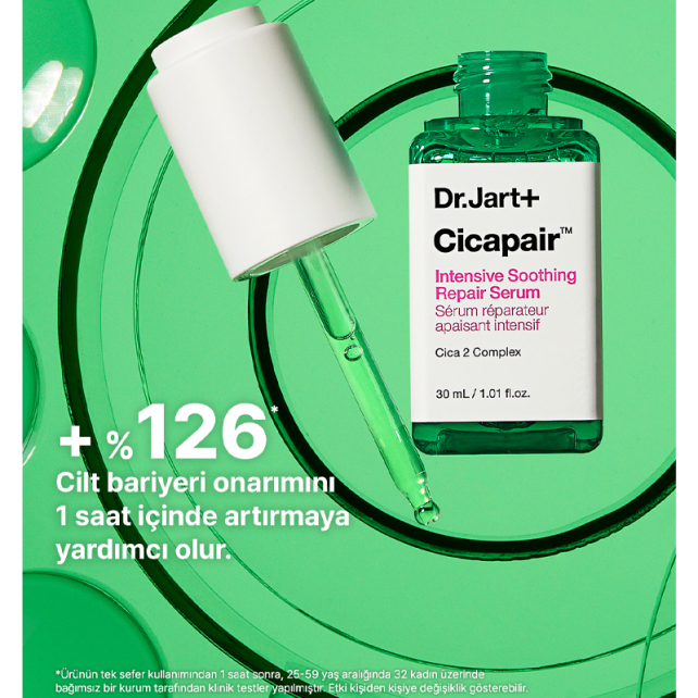 Dr.Jart+ Cicapair Intensive Soothing Repair Serum - Yoğun Yatıştırıcı Serum 30ml - 3