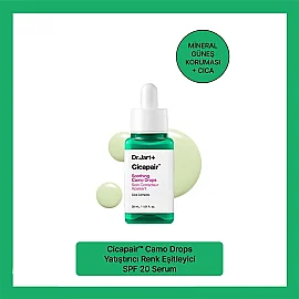 Dr.Jart+ Cicapair Soothing Camo Drops SPF 20 - Kızarıklık Karşıtı Renk Eşitleyici Serum 30ml - 3