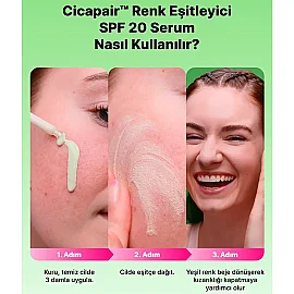 Dr.Jart+ Cicapair Soothing Camo Drops SPF 20 - Kızarıklık Karşıtı Renk Eşitleyici Serum 30ml - 8