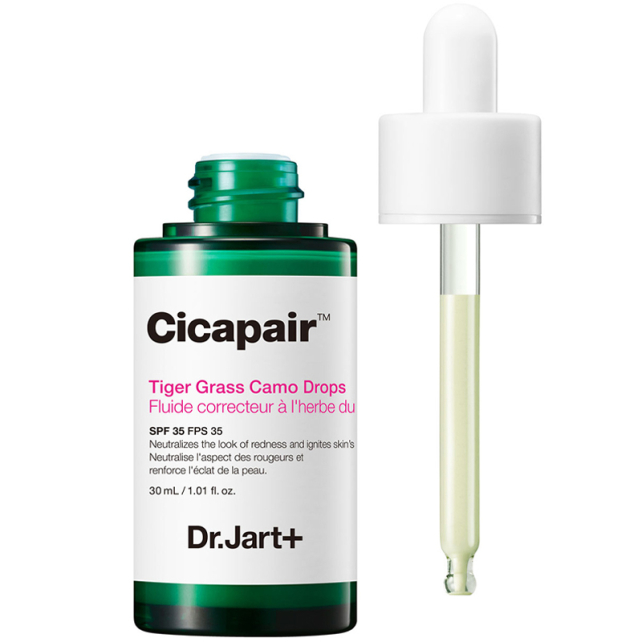 Dr.Jart+ Cicapair Tiger Grass Camo Drops SPF 35 - Yatıştırıcı Etkili Solüsyon 30ml - 2