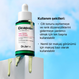Dr.Jart+ Cicapair Tiger Grass Camo Drops SPF 35 - Yatıştırıcı Etkili Solüsyon 30ml - 4