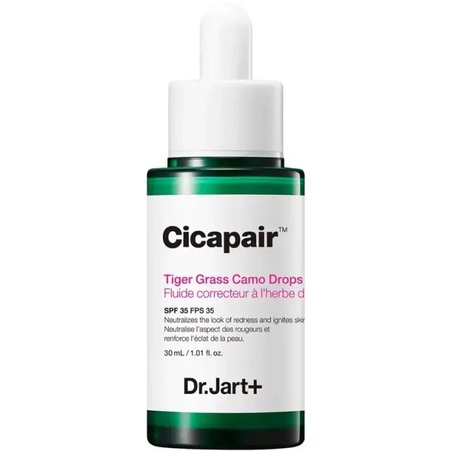 Dr.Jart+ Cicapair Tiger Grass Camo Drops SPF 35 - Yatıştırıcı Etkili Solüsyon 30ml - 1