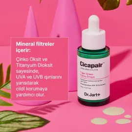 Dr.Jart+ Cicapair Tiger Grass Camo Drops SPF 35 - Yatıştırıcı Etkili Solüsyon 30ml - 7