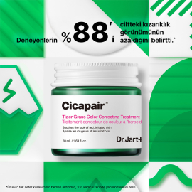 Dr.Jart+ Cicapair Tiger Grass Color Correcting Treatment - Renk Eşitleyici Krem 30ml - 5
