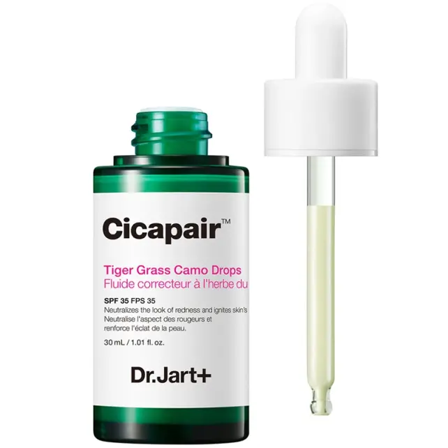 Dr.Jart+ Cicapair Tiger Grass Camo Drops SPF 35 - Yatıştırıcı Etkili Solüsyon 30ml - 2