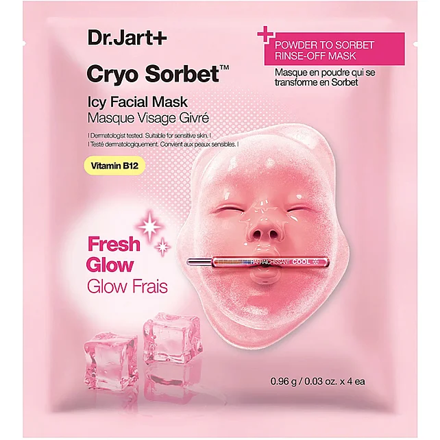 Dr.Jart+ Cryo Sorbet Icy Facial Mask - Nemlendirici Yüz Maskesi 4x0,96g - 1