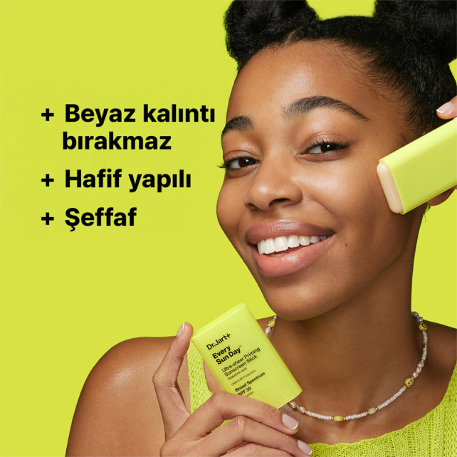Dr.Jart+ Every Sun Day Ultra Şeffaf Stick Güneş Koruyucu SPF30 19g - 3
