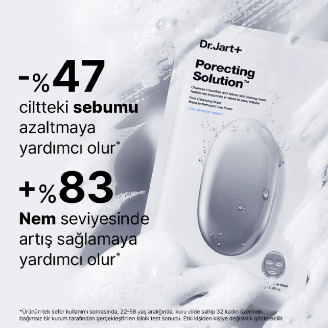 Dr.Jart+ Porecting Solution Mask - Yüz Maskesi 28g - 3