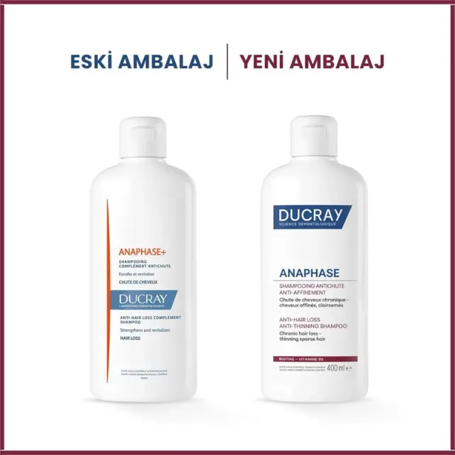 Ducray Anaphase Anti Hair Loss Shampoo - Saç Dökülmesine Karşı Şampuan 400ml - 3
