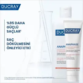 Ducray Anaphase Anti Hair Loss Growth Shampoo - Saç Dökülmesine Karşı Bakım Şampuanı 100ml - 3