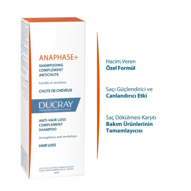 Ducray Anaphase Hair Loss Conditioner - Saç Dökülmesine Karşı Bakım kremi 200ml - 4