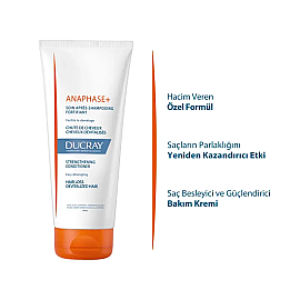 Ducray Anaphase Hair Loss Conditioner - Saç Dökülmesine Karşı Bakım Kremi 200ml - 2