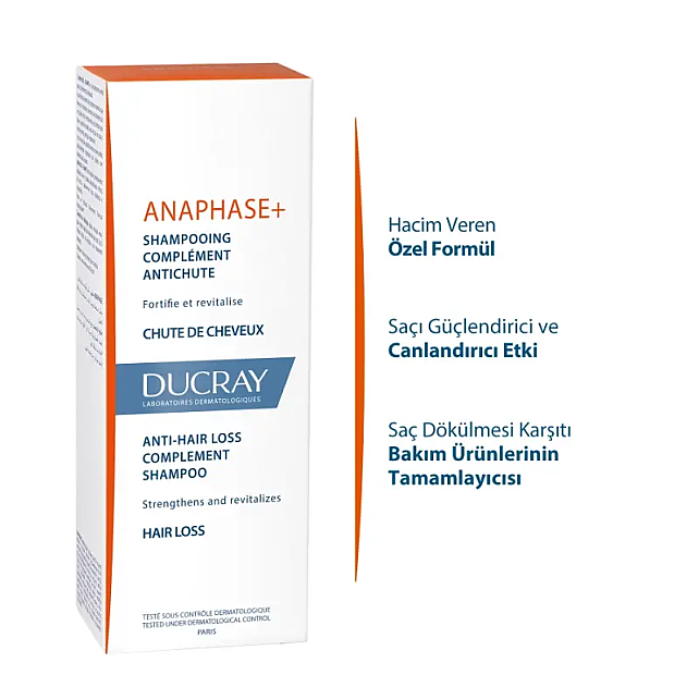 Ducray Anaphase Hair Loss Conditioner - Saç Dökülmesine Karşı Bakım Kremi 200ml - 4