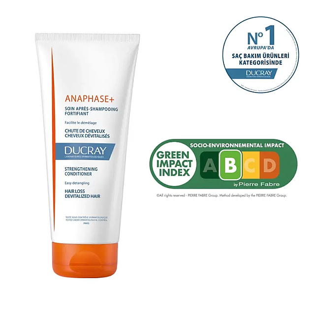 Ducray Anaphase Hair Loss Conditioner - Saç Dökülmesine Karşı Bakım Kremi 200ml - 5