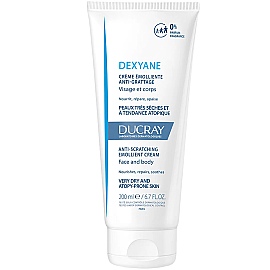 Ducray Dexyane Anti Scratching Emollient Cream - Atopi Eğilimli Ciltler İçin Nemlendirici Krem 200ml - Ducray