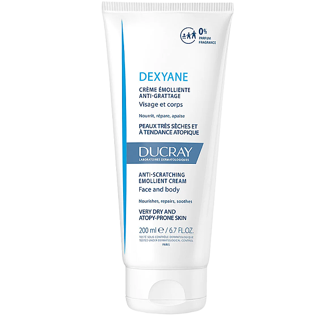 Ducray Dexyane Anti Scratching Emollient Cream - Atopi Eğilimli Ciltler İçin Nemlendirici Krem 200ml - 1