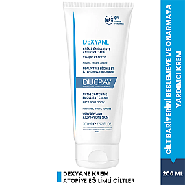 Ducray Dexyane Anti Scratching Emollient Cream - Atopi Eğilimli Ciltler İçin Nemlendirici Krem 200ml - 2