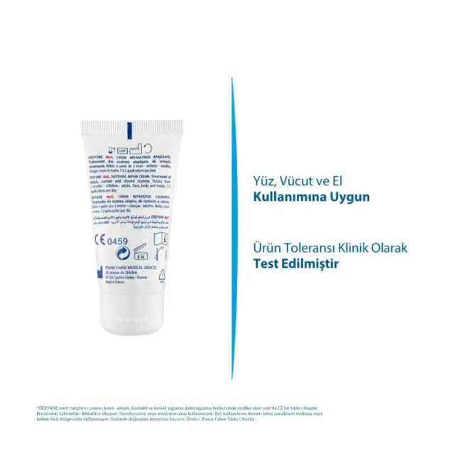 Ducray Dexyane Med Cream - Atopi Eğilimli Ciltler İçin Yatıştırıcı Etkili Bakım Kremi 30ml - 3
