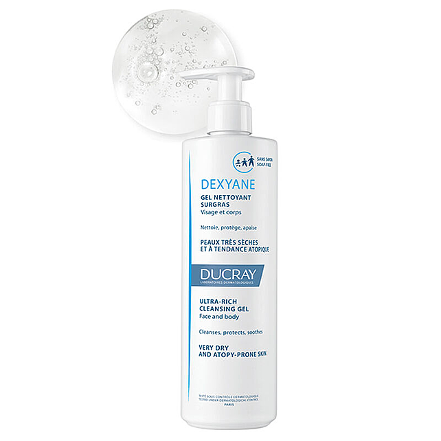 Ducray Dexyane Ultra Rich Cleansing Gel - Yüz Temizleme Jeli 400ml - 4